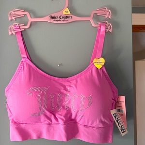 Mauve Pink Juicy Couture lounge bra
